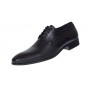 Pantofi barbati office eleganti din piele naturala Negru SIR015N